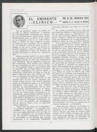 El eminente clínico