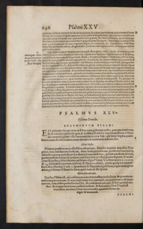 Psalmus XXV.