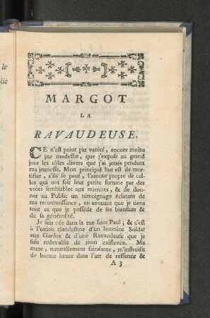 Margot la Ravaudeuse.