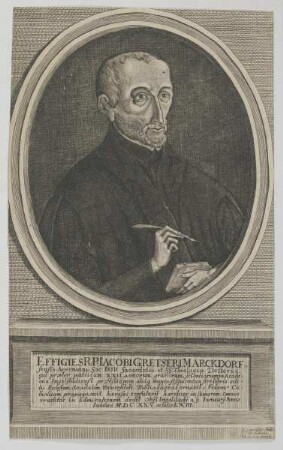 Bildnis des Iacobus Gretserus