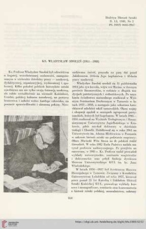 51: KS. Władysław Smoleń : (1914-1988)