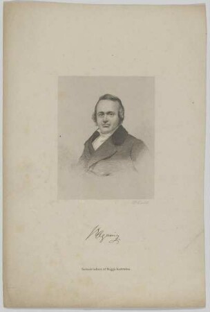 Bildnis des Louis Agassiz