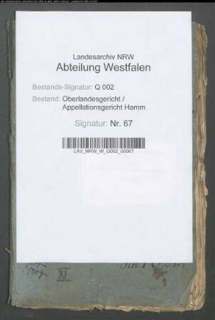 Berichtigung des Hypothekenwesens bzw. der vormalig geistlichen Besitzungen