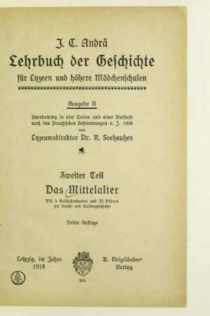 Teil 2: Das Mittelalter