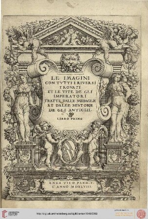 Le Imagini Con Tvtti I Riversi Trovati Et Le Vite De Gli Imperatori Tratte Dalle Medaglie Et Dalle Historie De Gli Antichi