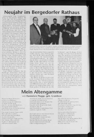 Mein Altengamme