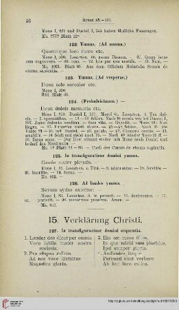 15: Verklärung Christi