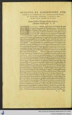 Epistola Nuncupatoria.