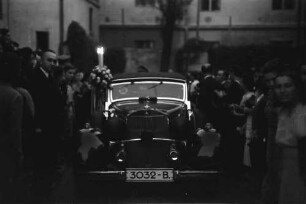 Bukarest: Hochzeit Drechsel: Auto von vorn