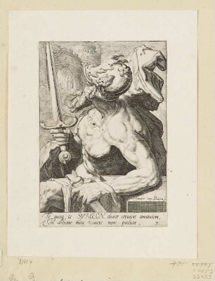 Simeon, Blatt 3 der Folge "Zwölf Söhne Jakobs"