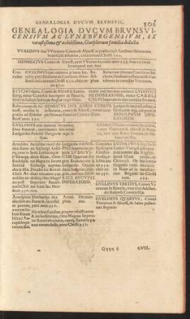 Genealogia Ducum Brunsvicensium ...
