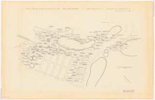 Grünflächen am Max-Planck-Gymnasium, Düsseldorf: Pflanzplan Stauden II, 2. Bauabschnitt 1:50