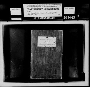 Großes Haus: Kostenanschlag (Maschinenschrift mit handschriftlichen Einträgen)