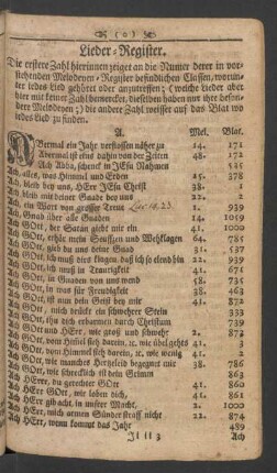 Lieder-Register