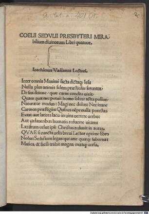 Mirabilium divinorum libri IV.