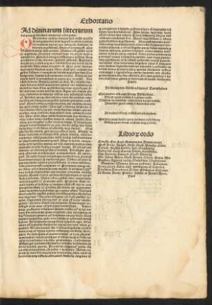 Librorum ordo