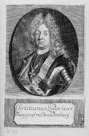 Bildnis Christian Ludwig, Markgraf von Brandenburg