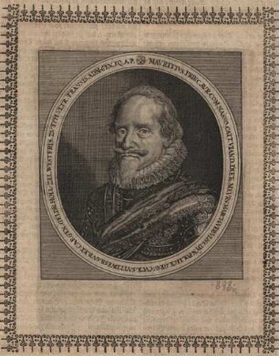 Moritz Prinz von Oranien, Graf zu Nassau-Breda, Statthalter von Holland, Zeeland, Utrecht, Geldern und Overijsel sowie Generalkapitän der Republik der vereinigten Niederlande