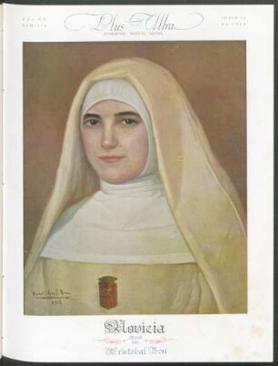 "Novicia", óleo