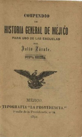 Compendio de historia general de Méjico : para uso de las escuelas