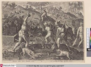 [Badger hunt; Dachsjagd]