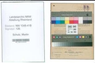Entnazifizierung Martin Schulz , geb. 28.04.1901 (Feuerwehrmann)