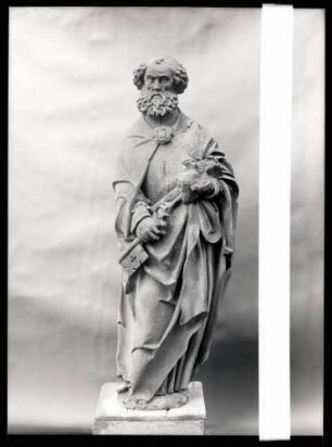 Frauenkirche; Apostelfigur, Petrus