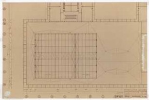 Physikalische Institute der Universität Köln: Hörsaal Grundriss DG, 1:100