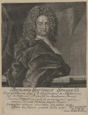 Bildnis des Burcard Gotthelf Struve