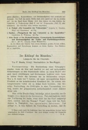 ¬Der¬ Kehlkopf des Menschen : Lehrprobe für die Oberstufe