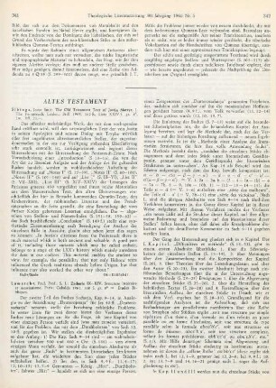 341-345 [Rezension] Lamarche, Paul, Zacharie IX - XIV