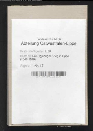 Kontributionen an die Braunschweig-Lüneburger Garnision zu Hameln