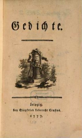 Gedichte