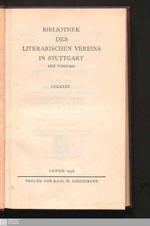 Bergliederbüchlein : historisch-kritische Ausgabe