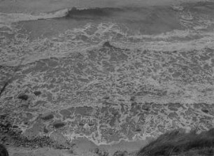 Rowe, Brandung, von oben gesehen : Geographie | Morphologie des norddeutschen Tieflandes