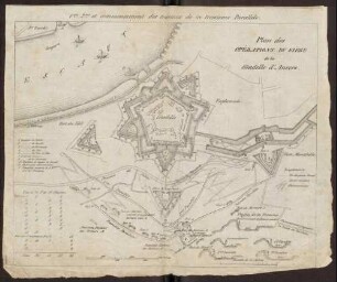 Antwerpen: Plan der Belagerung der Zitadelle von Antwerpen