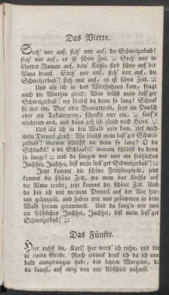 Das Vierte.