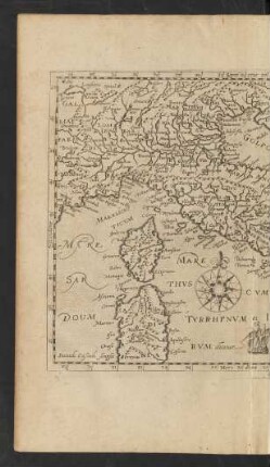Italiae Nova Et Exacta Descriptio.