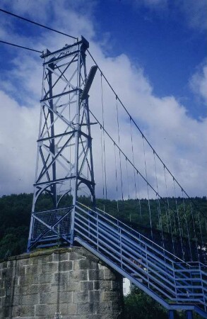 Gehwegbrücke ü. Fulda Hann. Münden