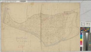 Mairie de Stockheim, Section N dite Winden, 1: 2500. Gemeinde Winden (alte Urkarte)