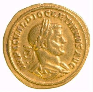 Münze, Aureus, 293 - 294