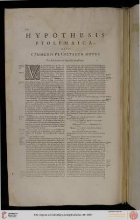 Hypothesis Ptolemaica