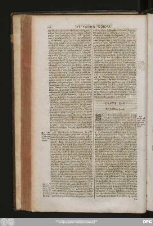 Caput XIV. De fractione panis.