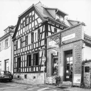 Fachwerkwohnhaus; Langen, Obergasse 19