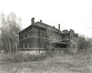 Wurzen, Juelstraße. Kasernen mit Fuhrpark-Komplex (um 1900). Kaserne