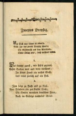 45-52, Zweytes Dreyßig.