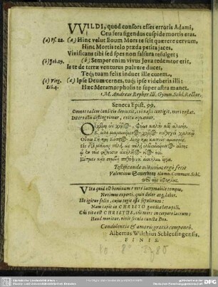 Wildi, quod consors esses erroris Adami ...