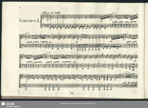 Sonata I [D-dur]