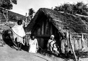 Toda Hütte (Deutsche Indien-Expedition 1926/1929 - 5. Südindien)