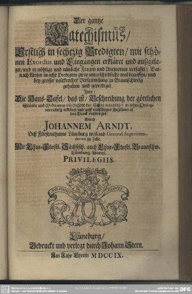 Der gantze Catechismus